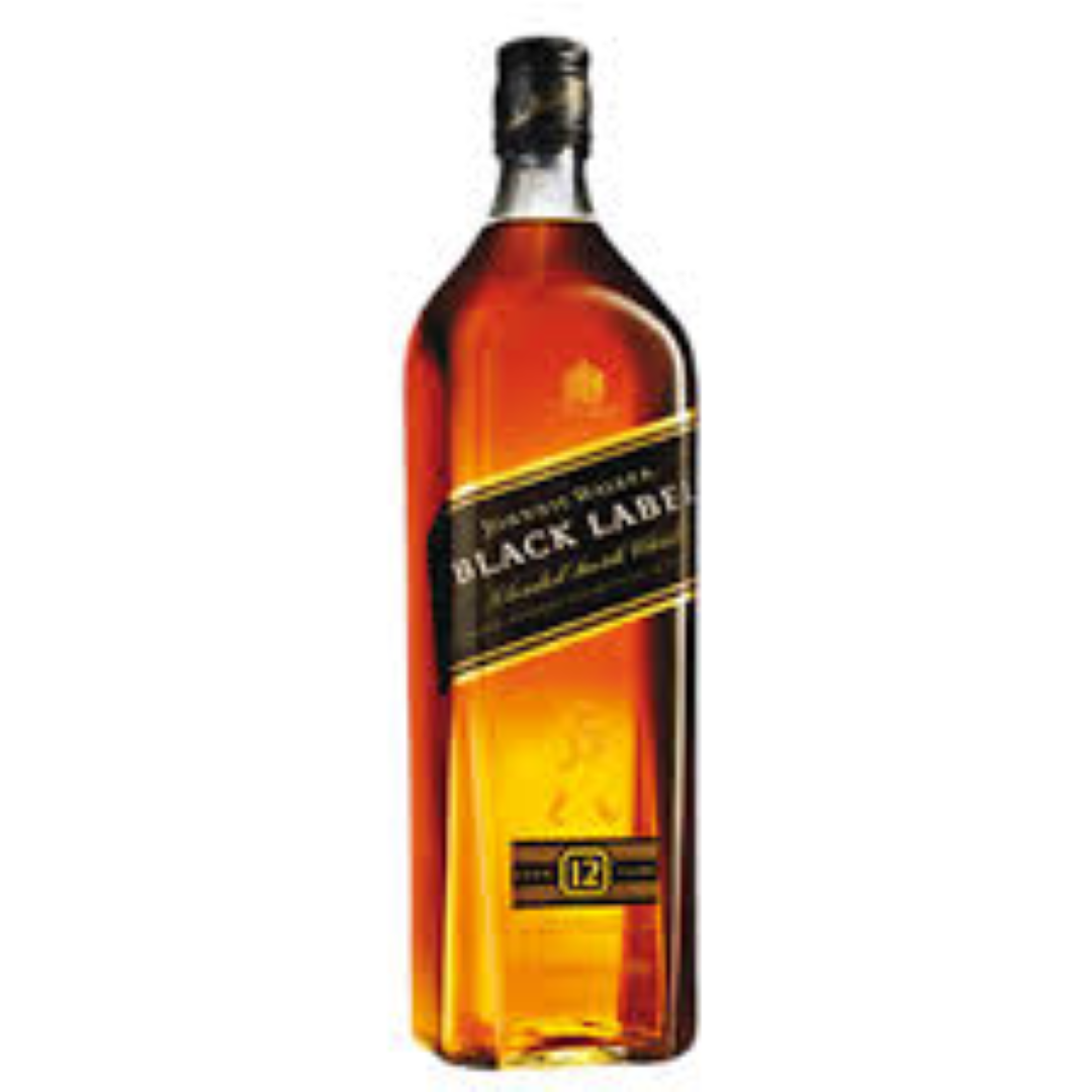 JOHNNIE WALKER BLACK 1L 12Y